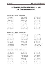 sistemas de ecuaciones â ejercicios - Recursos para PCPI