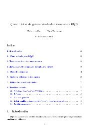 Curso básico de generación de documentos en LATEX