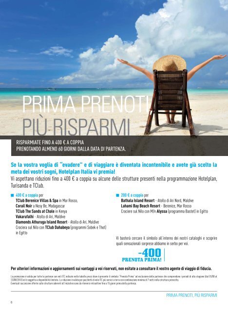 Scarica il catalogo in formato PDF - Travel Operator Book