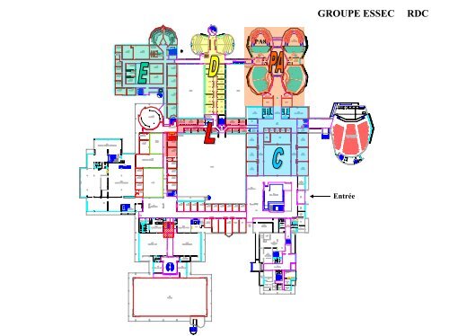 tÃ©lÃ©charger le plan des salles de l'ESSEC