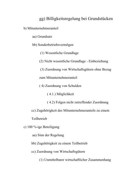 B. Systematik des UmwG (Baukastensystem) C. Ablaufschema einer