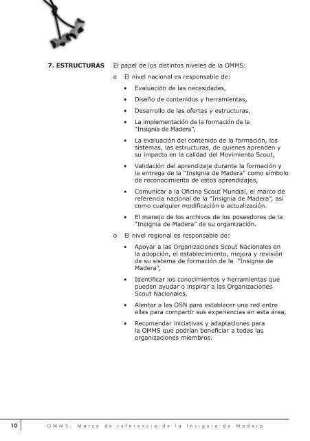 Documento - Marco de Referencia de la Insignia de Madera