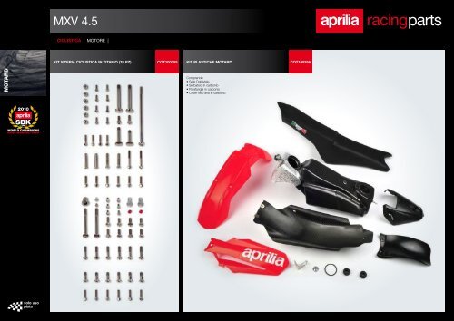 2011 CATALOGO - Aprilia