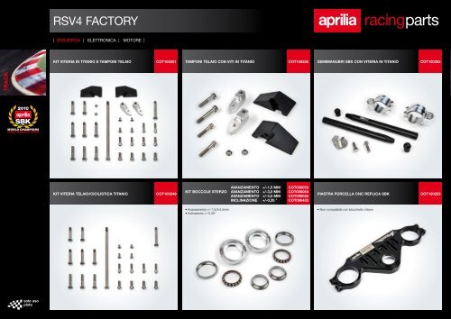 2011 CATALOGO - Aprilia