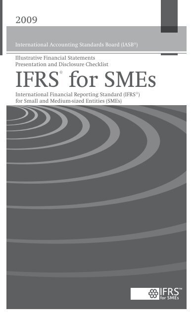 IFRS for SMEs Implementation Guidance 2009.fm