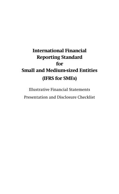 IFRS for SMEs Implementation Guidance 2009.fm