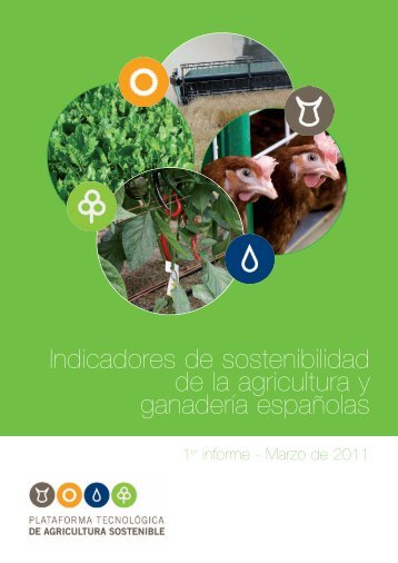 Indicadores de sostenibilidad de la agricultura y ganaderÃ­a espaÃ±olas
