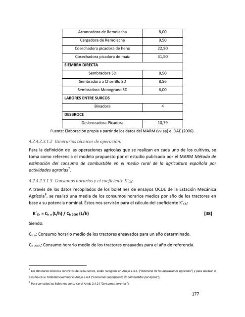 Indicadores de sostenibilidad de la agricultura y ganaderÃ­a espaÃ±olas