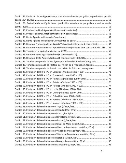 Indicadores de sostenibilidad de la agricultura y ganaderÃ­a espaÃ±olas