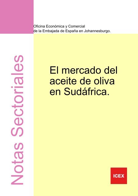 El Mercado del Aceite de Oliva en Sudafrica - Infaoliva