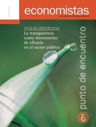 Revista - Consejo General de Colegios de Economistas