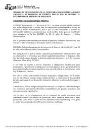 INFORME DE OBSERVACIONES DE LA ... - Infaoliva