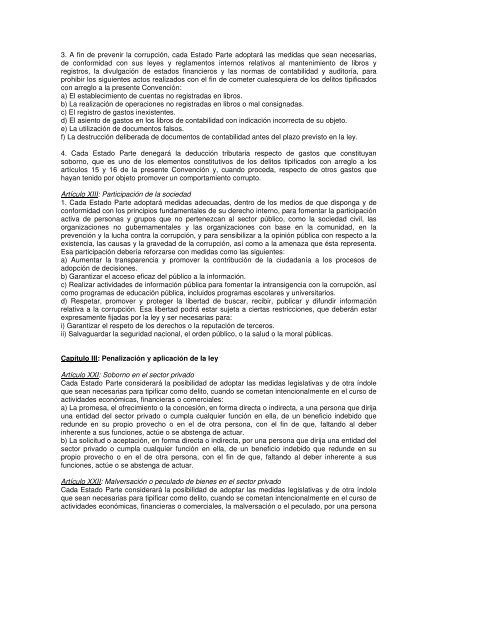 Documentos de la LegislaciÃ³n Internacional - Poder Ciudadano