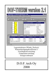 DOF-THERM 2.1 - Isover