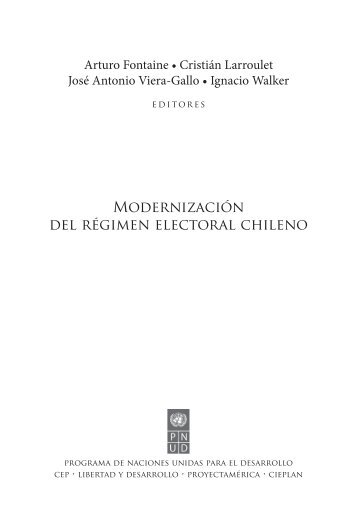 ModernizaciÃ³n del rÃ©gimen electoral chileno - PNUD