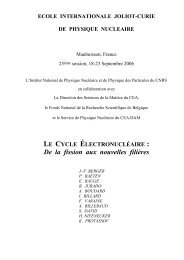 De la fission aux nouvelles filiÃ¨res - Cenbg - IN2P3