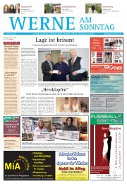 Ausgabe als PDF Download - Werne am Sonntag