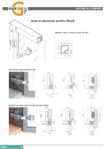 Antine alluminio - Duegisrl.eu