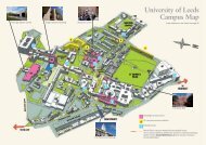 University of Leeds Campus Map