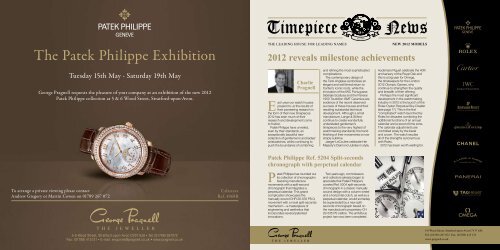 Timepiece News - George Pragnell