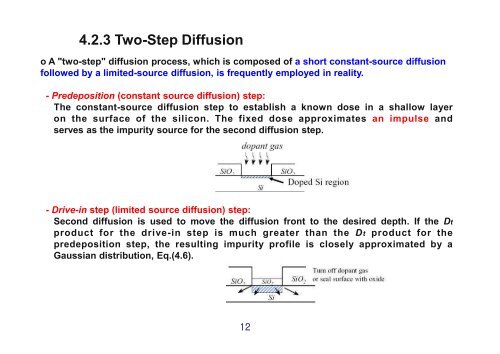 5-6. Diffusion & Ion Implantation