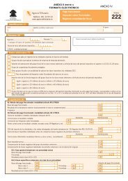 Anexo: Modelo 222 - Fiscal impuestos