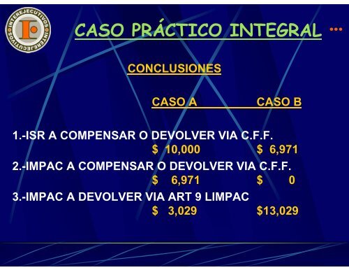 pago de impuesto al activo. - Interejecutivos