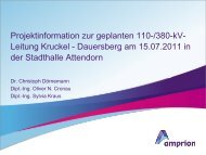 Projektinformation zur geplanten 110-/380-kv-Leitung ... - Attendorn