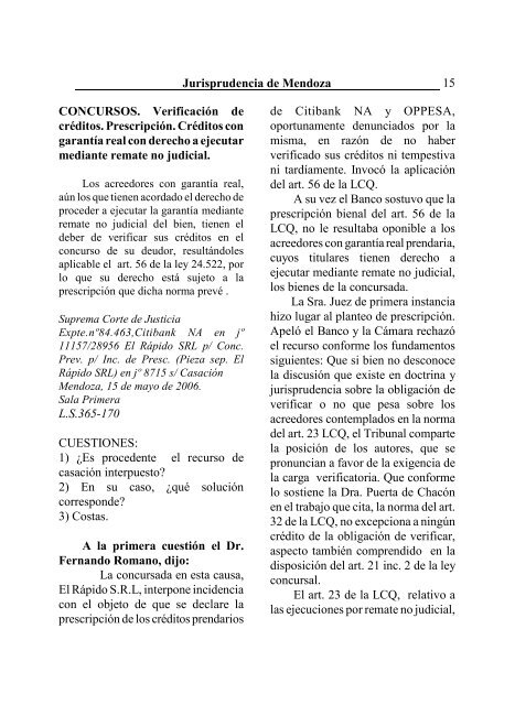 NÂ° 71 - Poder Judicial de Mendoza - Gobierno de Mendoza