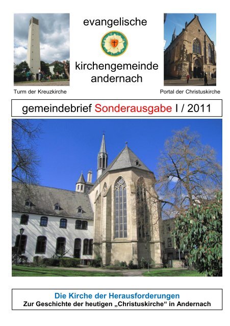 Die Geschichte der Christuskirche - ev-kirche-andernach.de