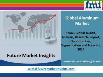 Aluminum Market - Global Industry Analysis and Opportunity Assessment 2014 - 2020: Future Market Insights 