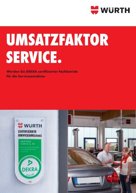 Umsatzfaktor Service