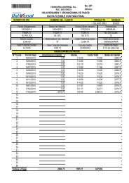 (Liquidaci\363n Olla de Oro) - Financiera Universal