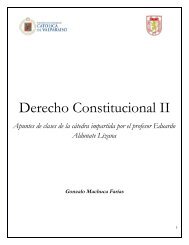Derecho Constitucional II - Central de Apuntes CED PUCV