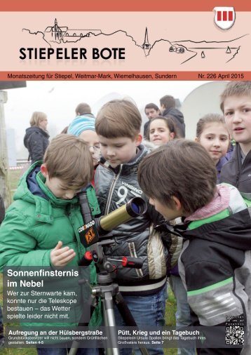 Stiepeler Bote 226 - April 2015