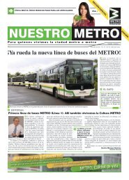 Â¡Ya rueda la nueva lÃ­nea de buses del METRO!
