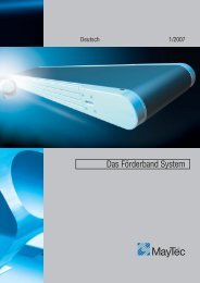 Das Förderband System - ASD Aluminium Systemtechnik Gmbh ...