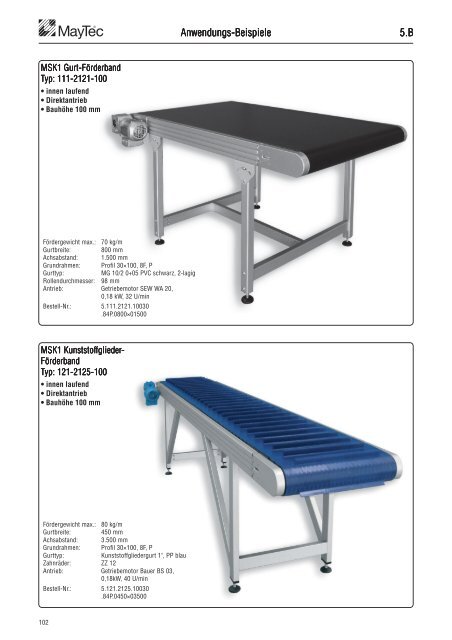 Das Förderband System - ASD Aluminium Systemtechnik Gmbh ...