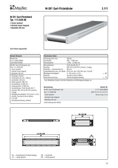 Das Förderband System - ASD Aluminium Systemtechnik Gmbh ...