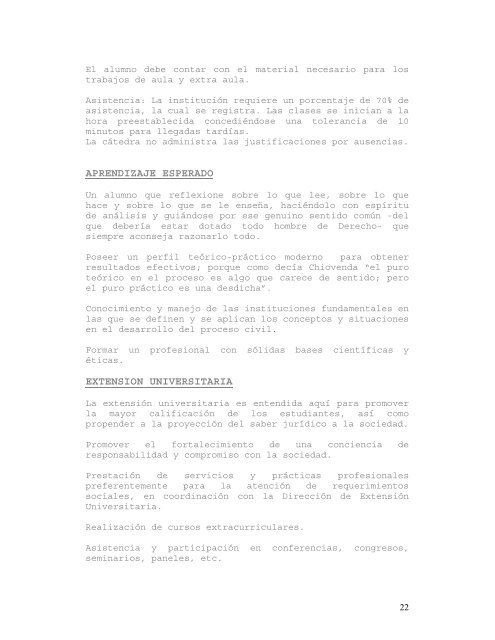 derecho procesal civil ii parte planeamiento general - Facultad de ...