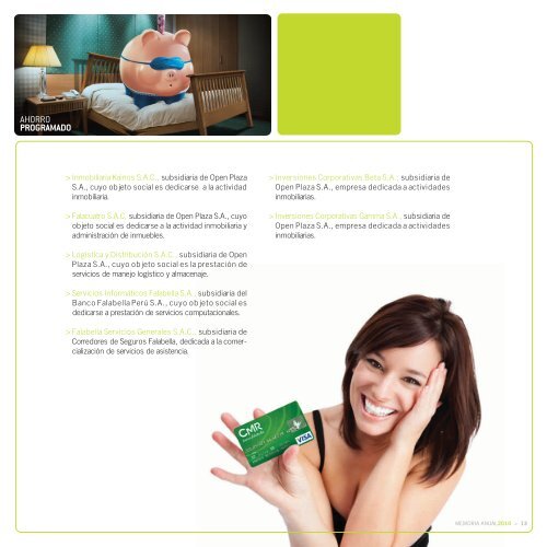 Memoria Anual - Banco Falabella