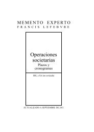 Operaciones societarias - Ediciones Francis Lefebvre