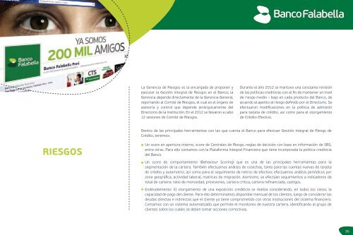 Memoria Anual - Banco Falabella