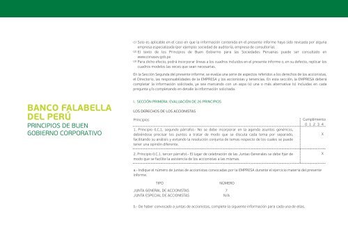 Memoria Anual - Banco Falabella