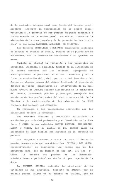 LUERA SENTENCIA N°20 de 2012 - sindicato de prensa de neuquén