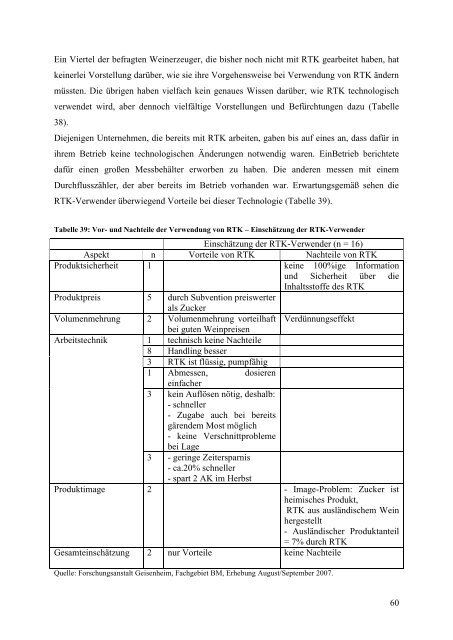 Forschungsprojekt Nr. 07 HS 012 Wirtschaftliche ... - BLE