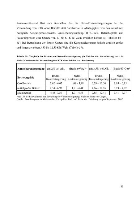 Forschungsprojekt Nr. 07 HS 012 Wirtschaftliche ... - BLE