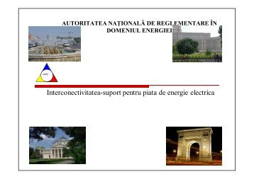 Interconectivitatea-suport pentru piata de energie electrica - Cnr -cme