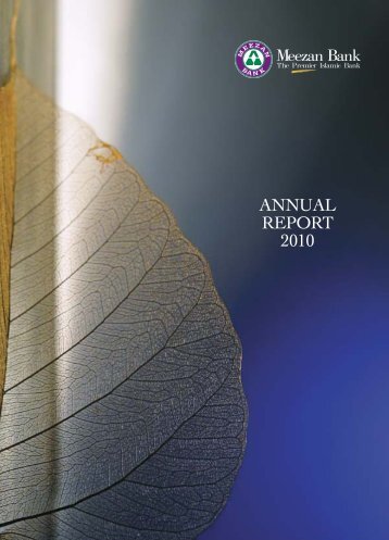 ANNUAL REPORT 2010 - Meezan Bank