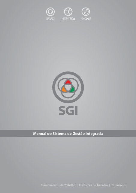 Manual do Sistema de Gestão Integrada